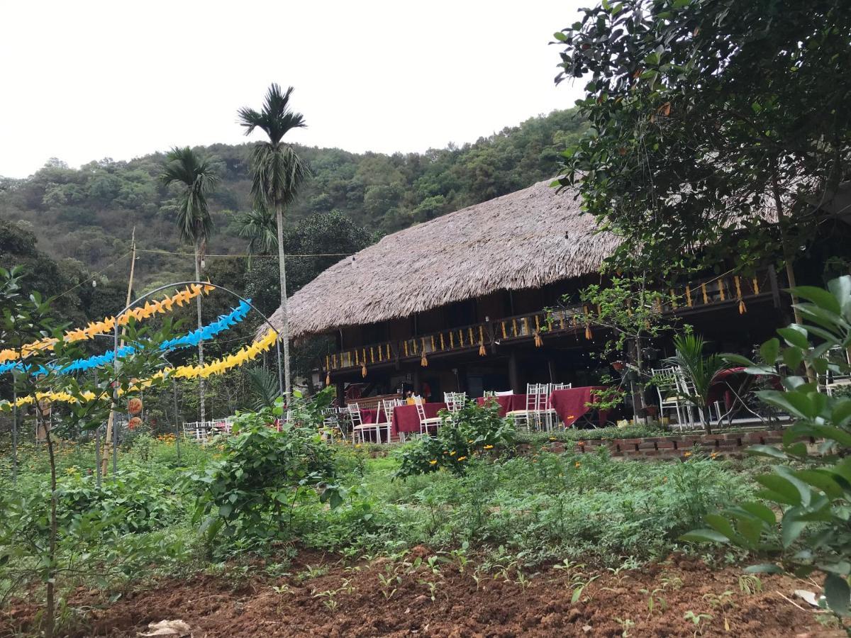 Bee Lucky Homestay Xuan Dam Exterior foto