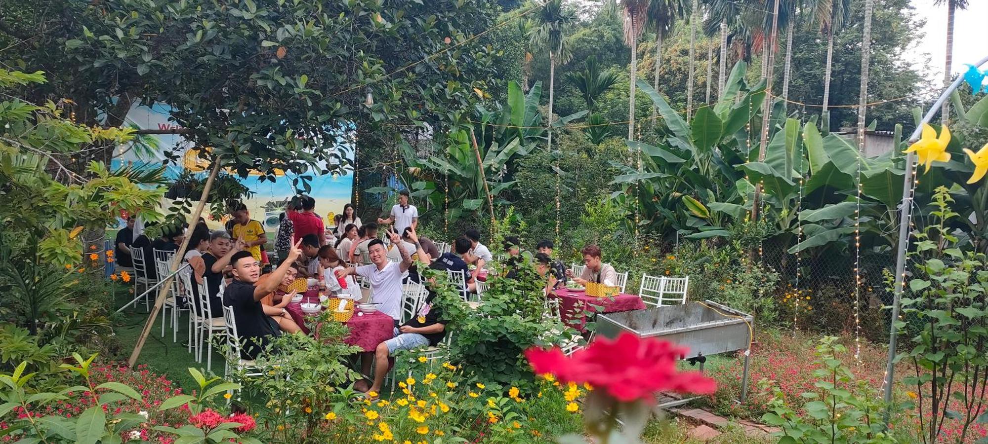 Bee Lucky Homestay Xuan Dam Exterior foto
