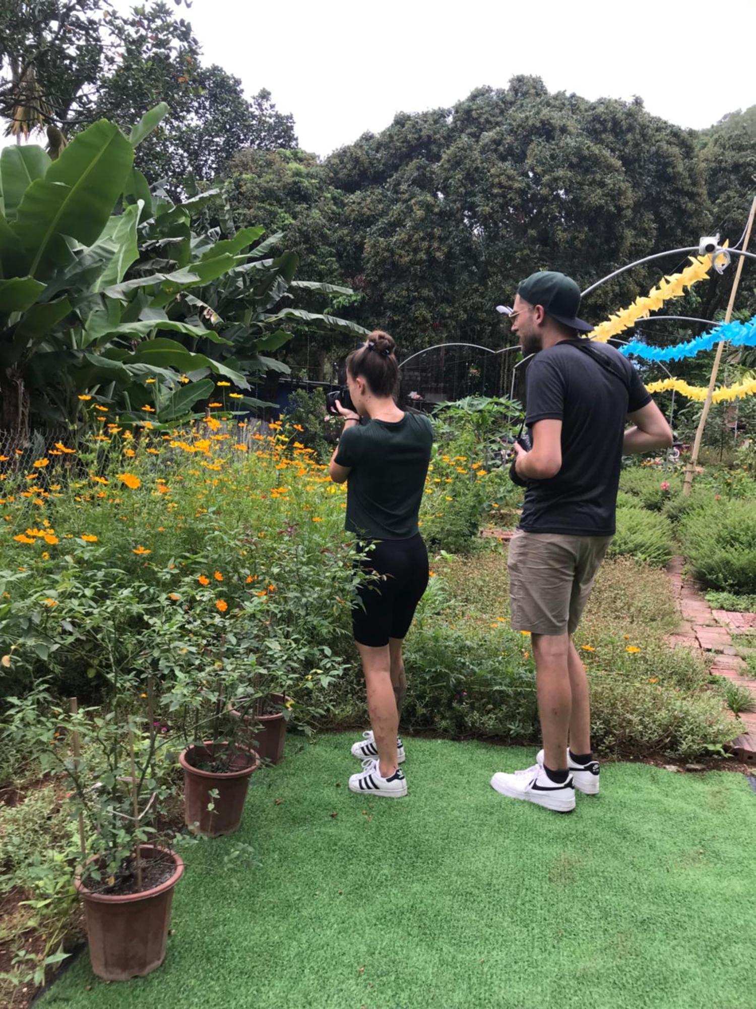 Bee Lucky Homestay Xuan Dam Exterior foto